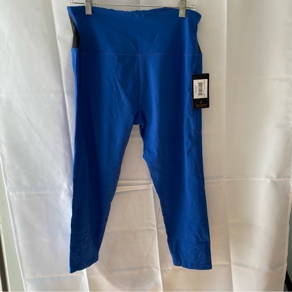 NWT Tommie Copper Lower Back Support Capri Cobalt Blue size XL - Picture 4 of 12